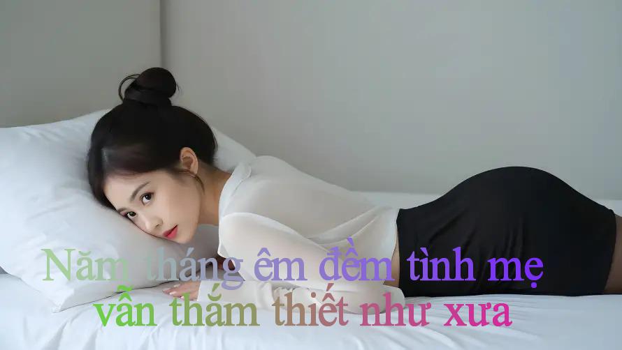 Năm tháng êm đềm tình mẹ vẫn thắm thiết như xưa